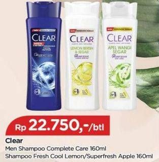 Promo Harga Clear Shampoo  - TIP TOP