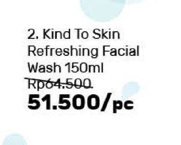 Promo Harga SIMPLE Kind to Skin Facial Wash 150 ml - Guardian