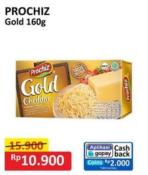 Promo Harga Prochiz Gold Cheddar 160 gr - Alfamart