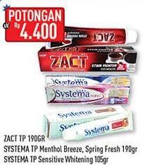 Zact/Systema Toothpaste