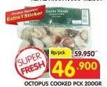 Promo Harga Sea Food  Octopus Cooked 200 gr - Superindo