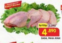 Dada, Paha Ayam