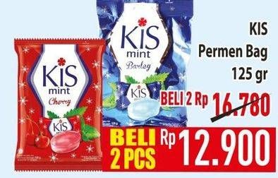 Promo Harga KIS Candy Mint 125 gr - Hypermart