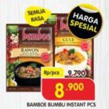 Promo Harga Bamboe Bumbu Instant All Variants 50 gr - Superindo
