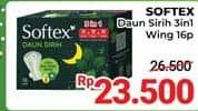 Promo Harga Softex Daun Sirih 3 In 1 16 pcs - Alfamidi