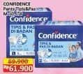 Promo Harga Confidence Adult Pants Tipis & Pas Di Badan L8, M10 8 pcs - Alfamart