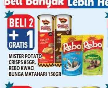 Harga Promo Paket Mister Potato dan Rebo Kwaci