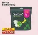 Promo Harga Softex Daun Sirih 3 In 1 16 pcs - Alfamart