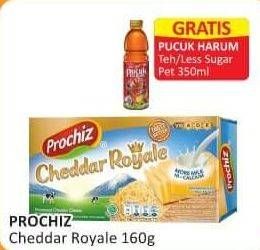 Promo Harga Prochiz Cheddar Royale 160 gr - Alfamart