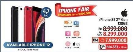 Promo Harga APPLE iPhone SE 2nd Generation  - LotteMart