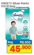Promo Harga Sweety Silver Pants XXL18 18 pcs - Indomaret