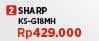 Sharp Rice Cooker KS-G18MH 1800 ml Harga Promo Rp429.000