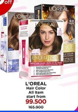 Promo Harga Loreal Hair Color All Variants  - Watsons