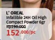 Promo Harga Loreal Infallible Oil Killer High Coverage Powder  - Guardian