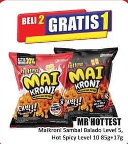 Promo Harga Mr Hottest Maikroni Balado, Hot Spicy Chicken 102 gr - Hari Hari