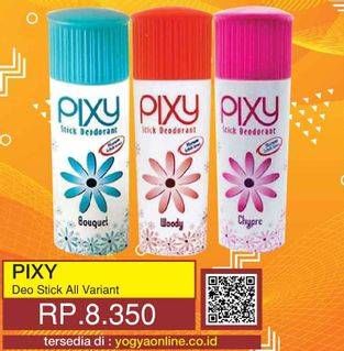Promo Harga PIXY Deodorant Stick All Variants  - Yogya
