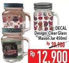 Promo Harga DECAL GLASS Clear Glass 450 ml - Hypermart