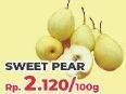 Promo Harga Pear Sweet per 100 gr - Yogya