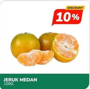 Promo Harga Jeruk Medan per 100 gr - Indomaret