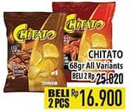 Promo Harga Chitato Snack Potato Chips All Variants 68 gr - Hypermart
