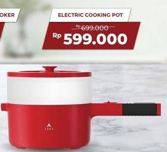 Promo Harga Arra Electric Cooking Pot  - Electronic City
