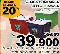Promo Harga GIANT Container 25 ltr - Giant