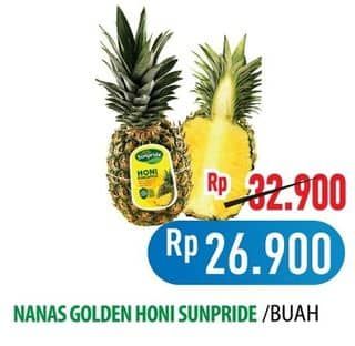Promo Harga Sunpride Nanas Honi Golden  - Hypermart