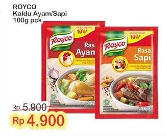 Promo Harga Royco Penyedap Rasa Sapi, Ayam 100 gr - Indomaret