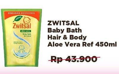 Promo Harga ZWITSAL Natural Baby Bath 2 In 1 450 ml - Alfamidi