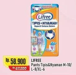 Lifree Popok Celana Tipis & Nyaman Bergerak