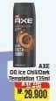 AXE Deo Dark Temptation 150 ml Diskon 15%, Harga Promo Rp29.900, Harga Normal Rp35.500