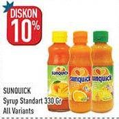 Promo Harga Sunquick Minuman Sari Buah All Variants 330 ml - Hypermart