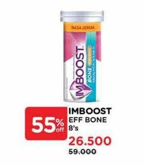 Promo Harga Imboost Bone Effervescent Orange 8 pcs - Watsons