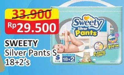 Promo Harga Sweety Silver Pants S18+2  - Alfamart