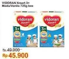 Promo Harga Vidoran Xmart 3+ Madu, Vanilla 725 gr - Indomaret