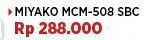 Promo Harga Miyako MCM-508 Magic Warmer Plus 1.8 liter 1800 ml - COURTS