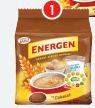 Promo Harga ENERGEN Cereal Instant Chocolate per 10 sachet 30 gr - Carrefour