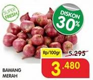 Promo Harga Bawang Merah per 100 gr - Superindo