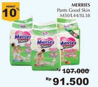 Promo Harga Merries Pants Good Skin M50, L44, XL38  - Giant