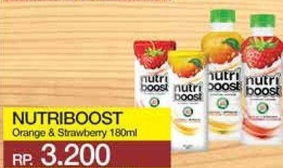 Promo Harga MINUTE MAID Nutriboost Orange, Strawberry 180 ml - Yogya