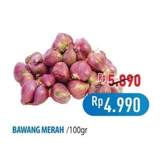 Promo Harga Bawang Merah per 100 gr - Hypermart