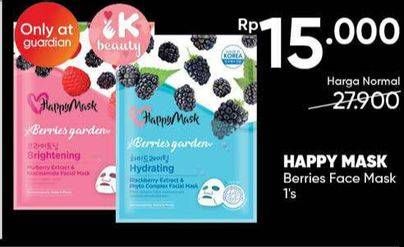 Promo Harga GUARDIAN Happy Mask Berries  - Guardian