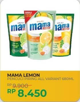 Mama Lemon Cairan Pencuci Piring