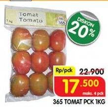 Promo Harga 365 Tomat 1000 gr - Superindo