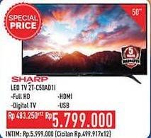 Promo Harga Sharp 2T-C50AD1i Full-HD 50"  - Hypermart