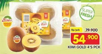 Promo Harga Kiwi Gold Zespri Punet 4 pcs - Superindo