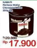 Promo Harga NABATI Wafer Chocolate, White 350 gr - Indomaret