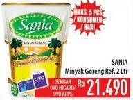 Promo Harga SANIA Minyak Goreng 2 ltr - Hypermart