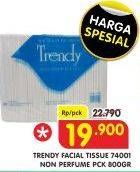 Promo Harga TRENDY Tissue NP74001 800 gr - Superindo