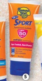 Promo Harga BANANA BOAT Sport Sunscreen Lotion SPF 50 90 ml - Guardian